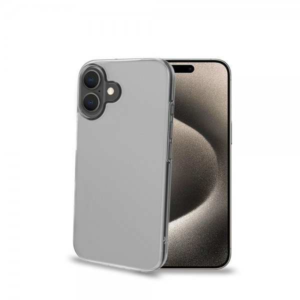 Celly iPhone 16 Cover GELSKIN Gennemsigtig