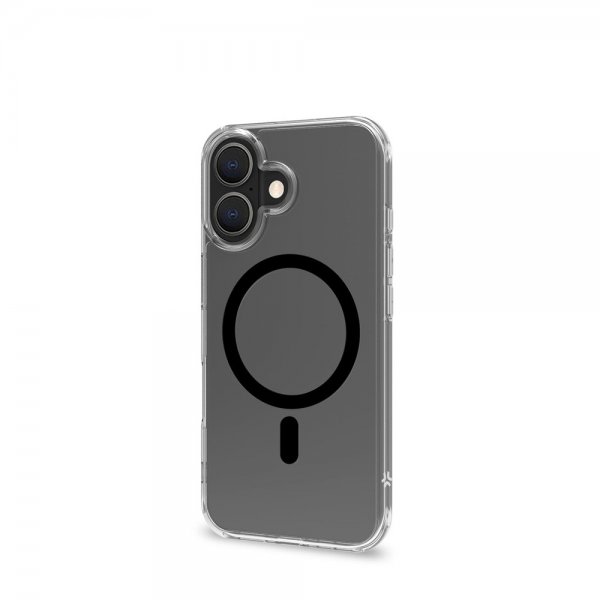 Celly iPhone 16 Cover GELSKINMAG Sort
