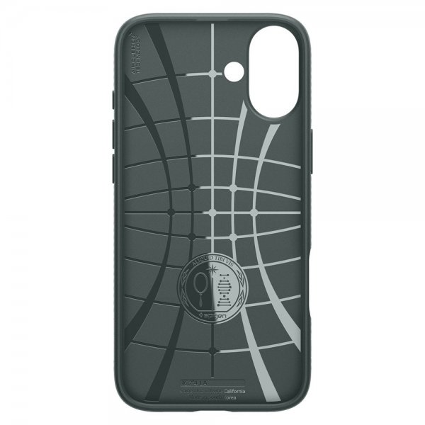 Spigen iPhone 16 Cover Liquid Air Abyss Green
