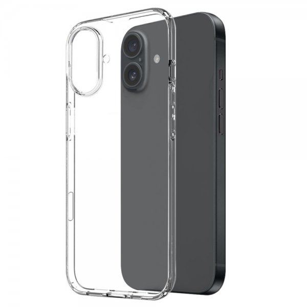 Northjo iPhone 16 Cover med Skærmbeskyttelse og Kamerabeskyttelse 3-i-1