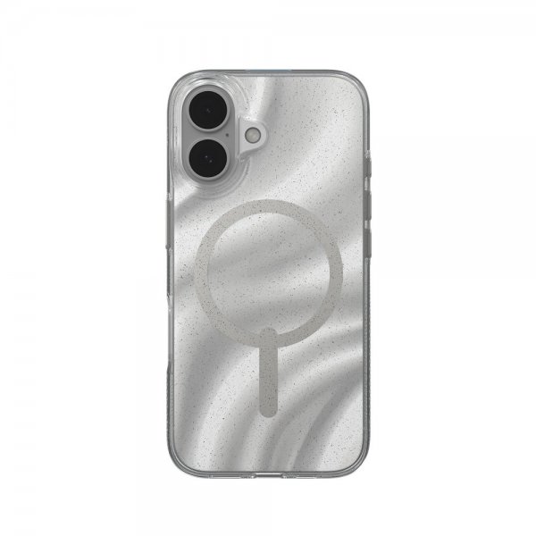 ZAGG iPhone 16 Cover Milan Snap Swirl Glitter