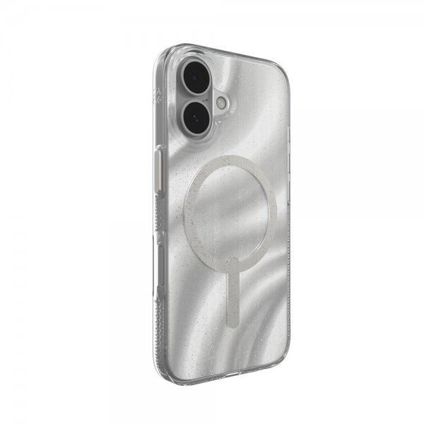 ZAGG iPhone 16 Cover Milan Snap Swirl Glitter