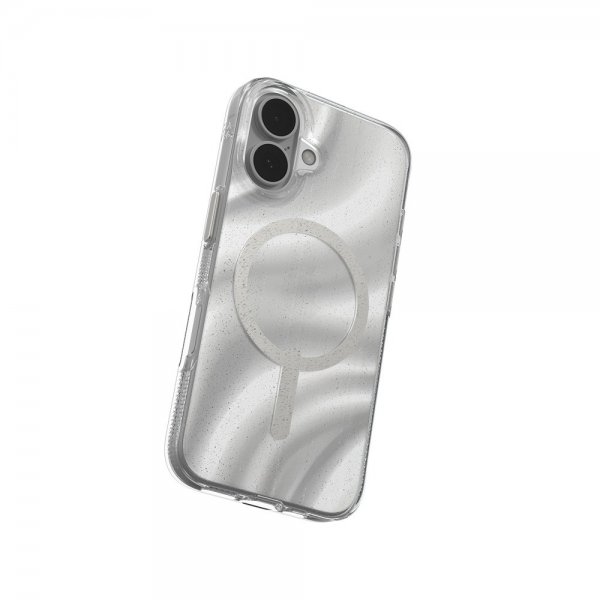 ZAGG iPhone 16 Cover Milan Snap Swirl Glitter