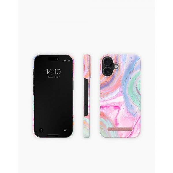 Ideal of Sweden iPhone 16 Cover Printed Case MagSafe Pastel Marble