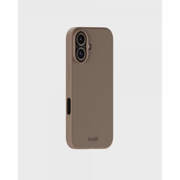 holdit iPhone 16 Cover Silikone Mocha Brown