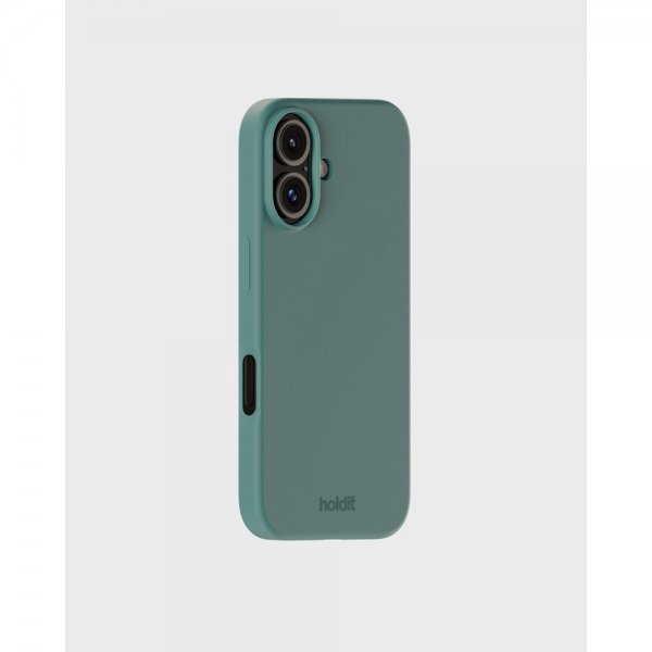 holdit iPhone 16 Cover Silikone Moss Green
