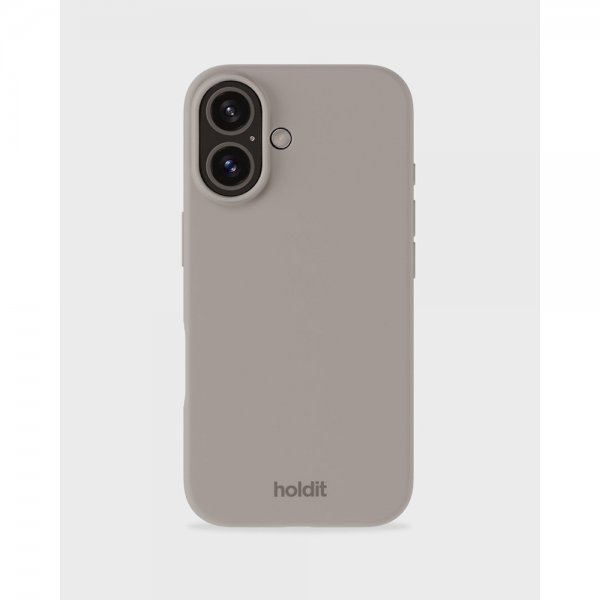 holdit iPhone 16 Cover Silikone Taupe