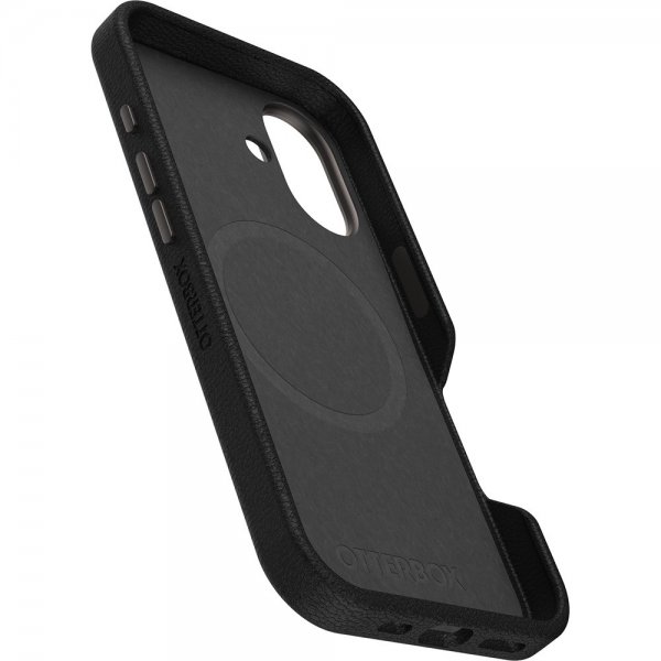 Otterbox iPhone 16 Cover Symmetry Cactus Leather MagSafe Noir Ash