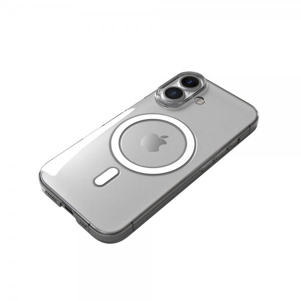 Nudient iPhone 16 Cover Tyndt Cover MagSafe Transparent