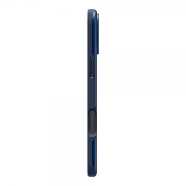 Spigen iPhone 16 Cover Thin Fit MagFit Navy Blue