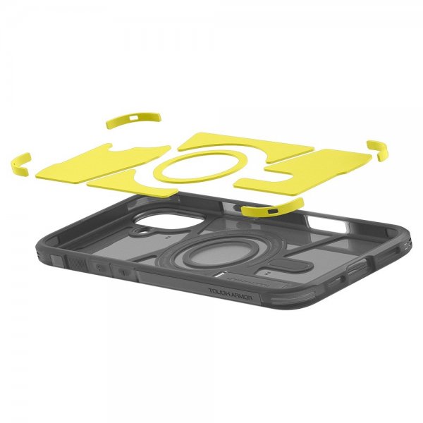 Spigen iPhone 16 Cover Tough Armor MagFit Frost Black