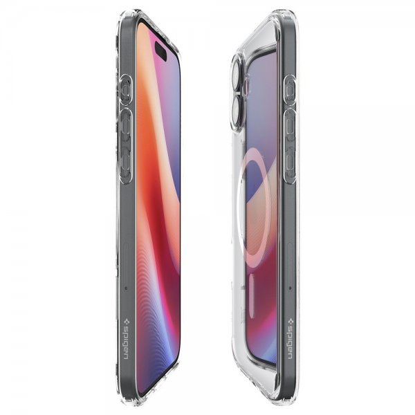 Spigen iPhone 16 Cover Ultra Hybrid MagFit Hvid
