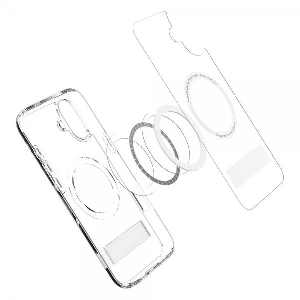 Spigen iPhone 16 Cover Ultra Hybrid S MagFit Krystalklar