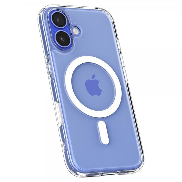 Spigen iPhone 16 Cover Ultra Hybrid T MagFit Klar Hvid