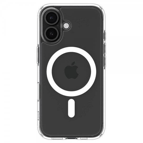 Spigen iPhone 16 Cover Ultra Hybrid T MagFit Klar Hvid