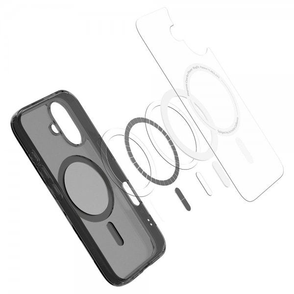 Spigen iPhone 16 Cover Ultra Hybrid T MagFit Frost Black