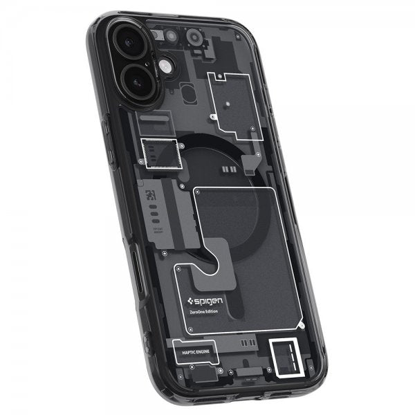 Spigen iPhone 16 Cover Ultra Hybrid Zero One MagFit Sort