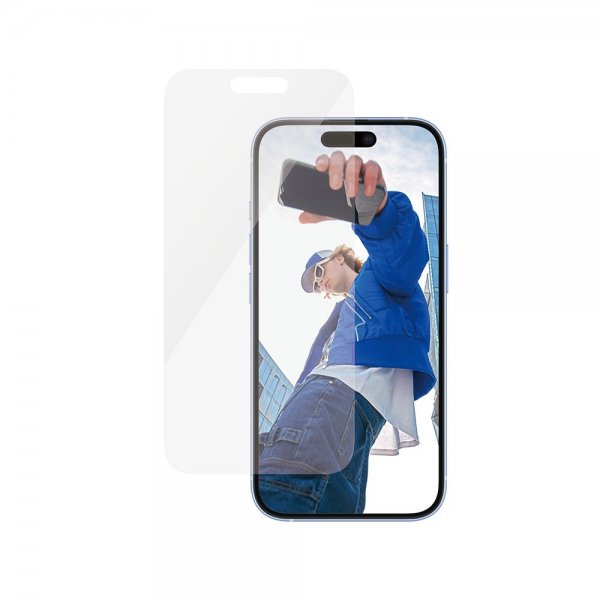 PanzerGlass iPhone 15/iPhone 16 Skærmbeskyttelse Classic Fit EasyAligner