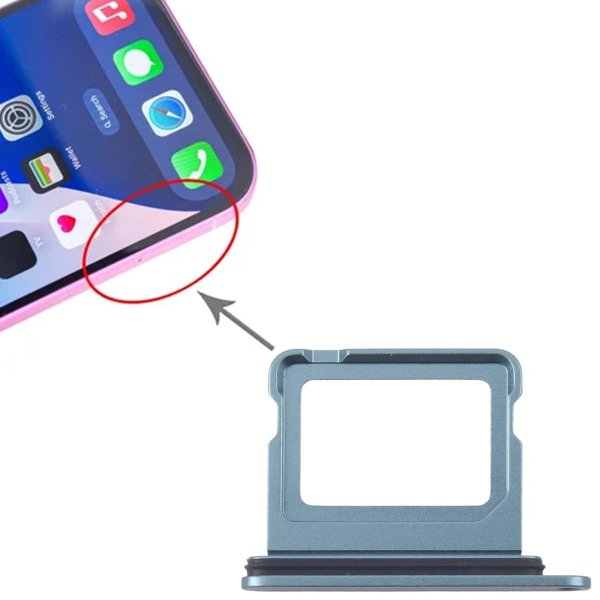 iPhone 16/16 Plus SIM-kortholder - Grøn