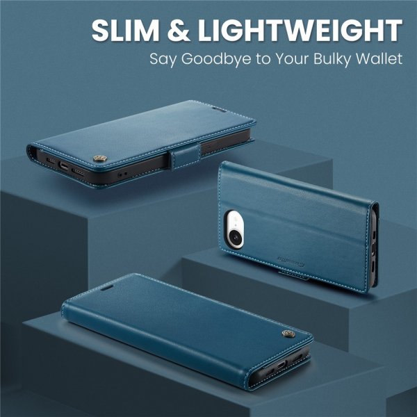 CaseMe iPhone 16/17 Etui 023 Series Blå