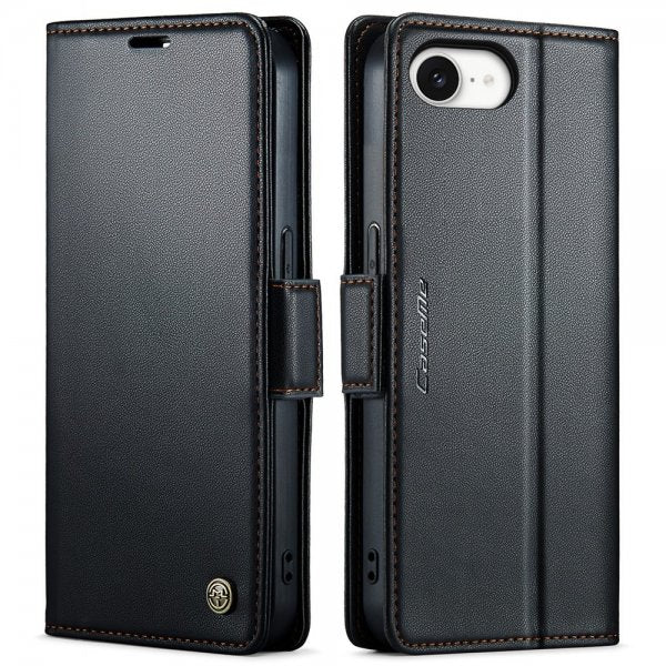 CaseMe iPhone 16/17 Etui 023 Series Sort