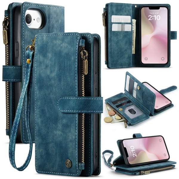 CaseMe iPhone 16/17 Etui C30 Serie Blå