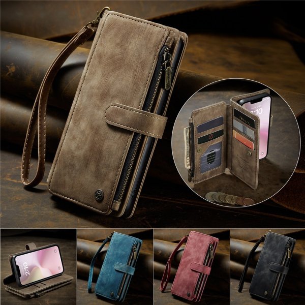CaseMe iPhone 16./17. Etui C30 Serie Brun