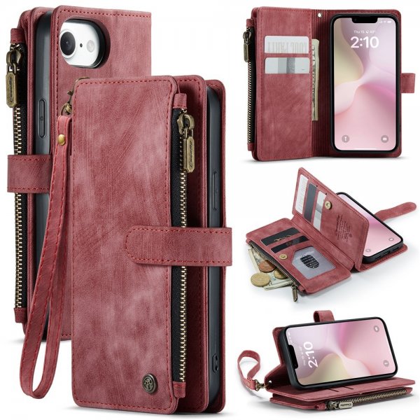 CaseMe iPhone 16/17 Etui C30 Series Rød