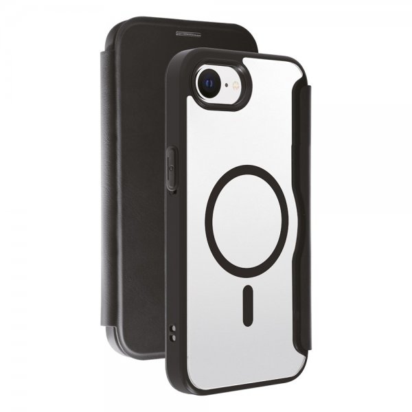 Vivanco iPhone 16e/17e Fodral Mag Wallet Sort