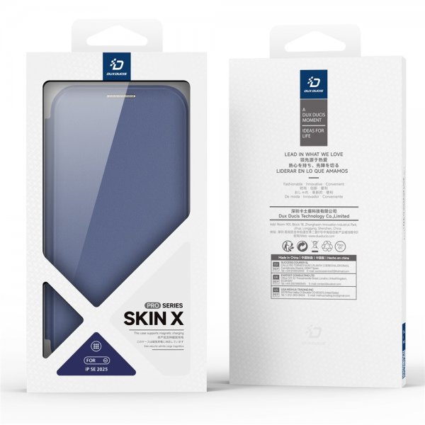 Dux Ducis iPhone 16./17. Etui Skin X Pro Series MagSafe Blå