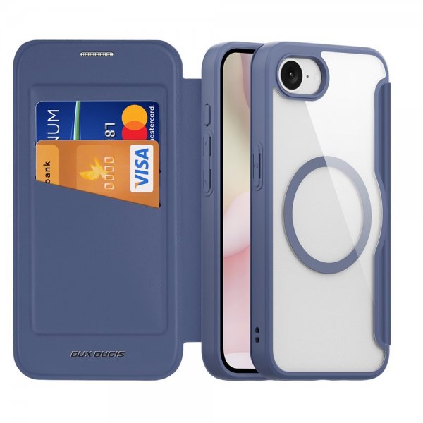 Dux Ducis iPhone 16./17. Etui Skin X Pro Series MagSafe Blå