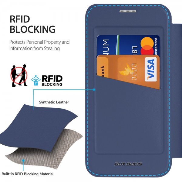 Dux Ducis iPhone 16./17. Etui Skin X Pro Series MagSafe Blå