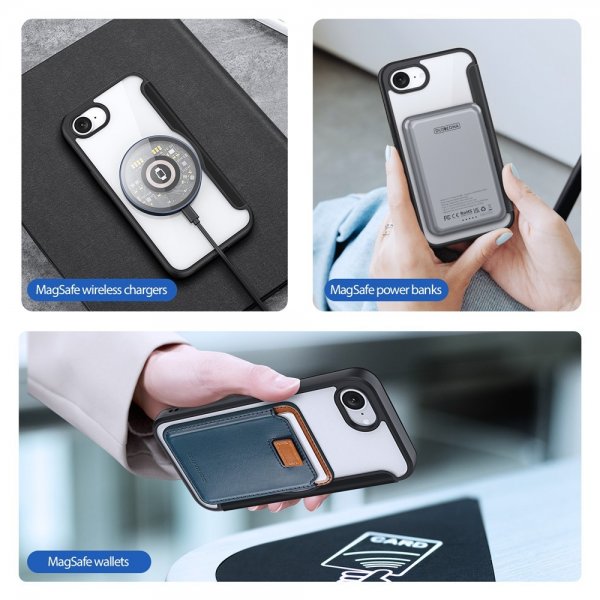 Dux Ducis iPhone 16/17 Etui Skin X Pro Series MagSafe Sort