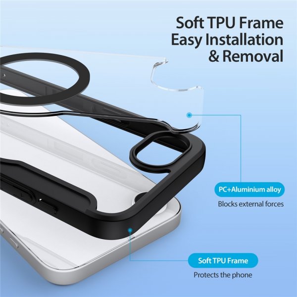 Dux Ducis iPhone 16/17 Etui Skin X Pro Series MagSafe Sort