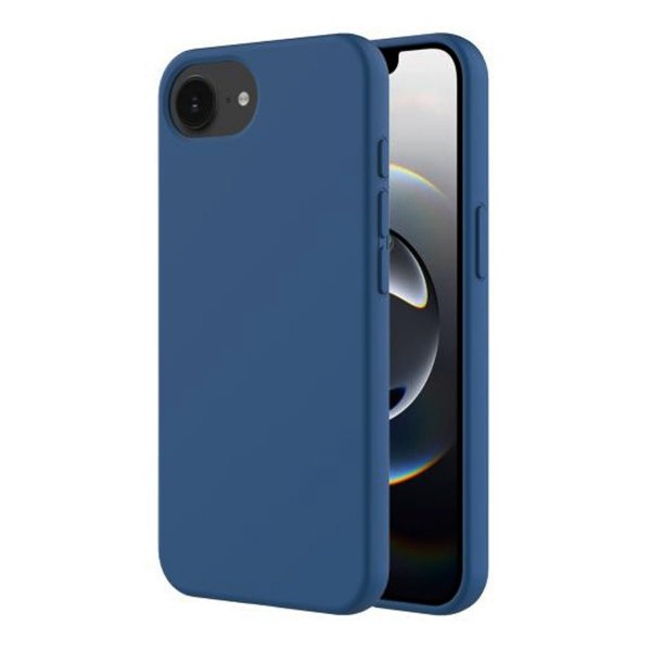 iPhone 16./17. Skal Silikone Blå