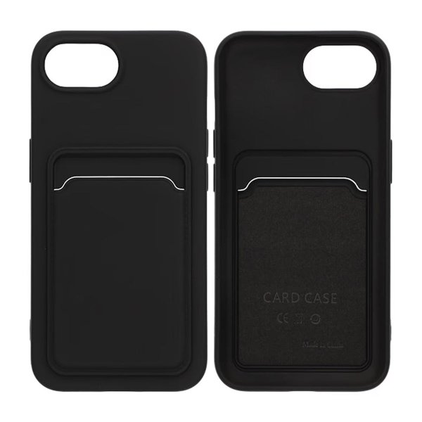 iPhone 16./17. cover kortholder sort