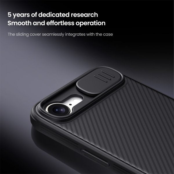 Nillkin iPhone 16e/17e Cover CamShield Pro Sort