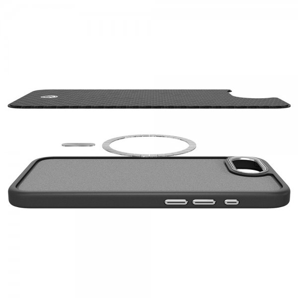 Spigen iPhone 16/17 Cover Enzo Aramid MagFit Matte Black