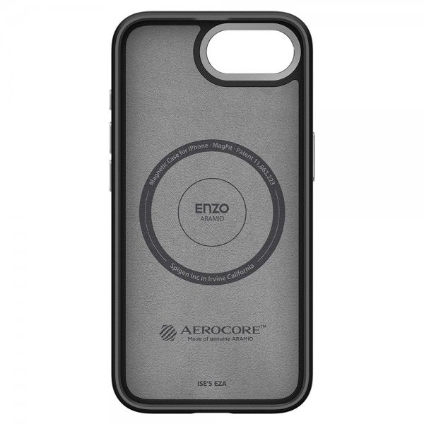 Spigen iPhone 16/17 Cover Enzo Aramid MagFit Matte Black