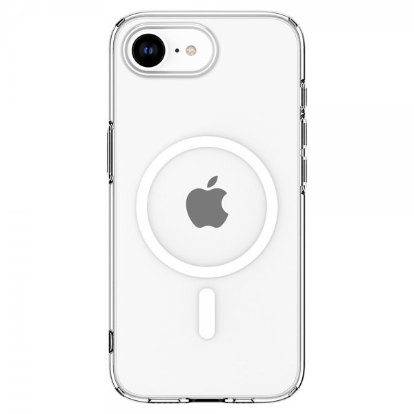 Spigen iPhone 16e/17e Cover Liquid Crystal MagFit Clear White