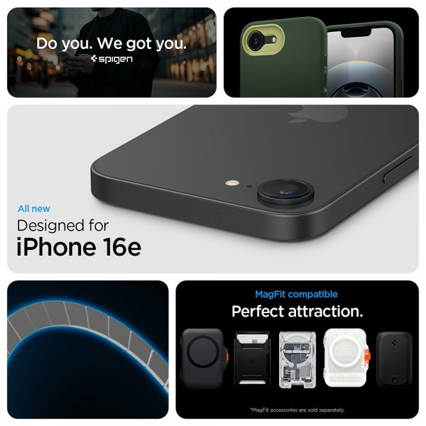 Spigen iPhone 16./17. Cover Nano Pop MagFit Avo Green