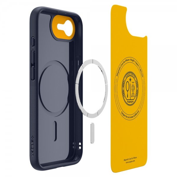 Spigen iPhone 16./17. Cover Nano Pop MagFit Blueberry Navy