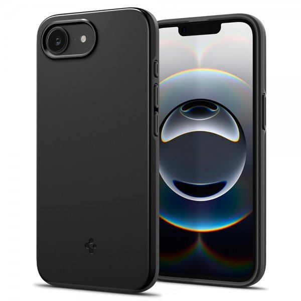 Spigen iPhone 16/17 Cover Thin Fit MagFit Sort