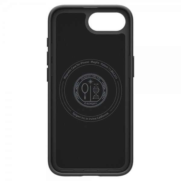 Spigen iPhone 16/17 Cover Thin Fit MagFit Sort