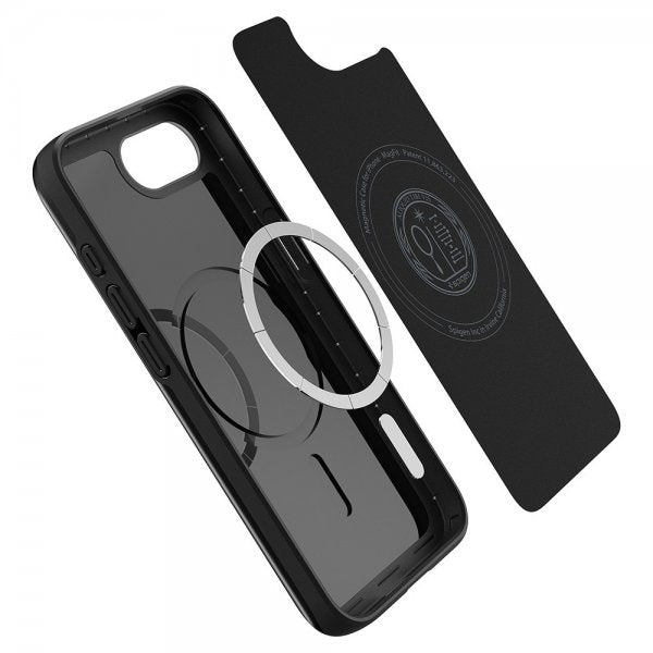 Spigen iPhone 16/17 Cover Thin Fit MagFit Sort