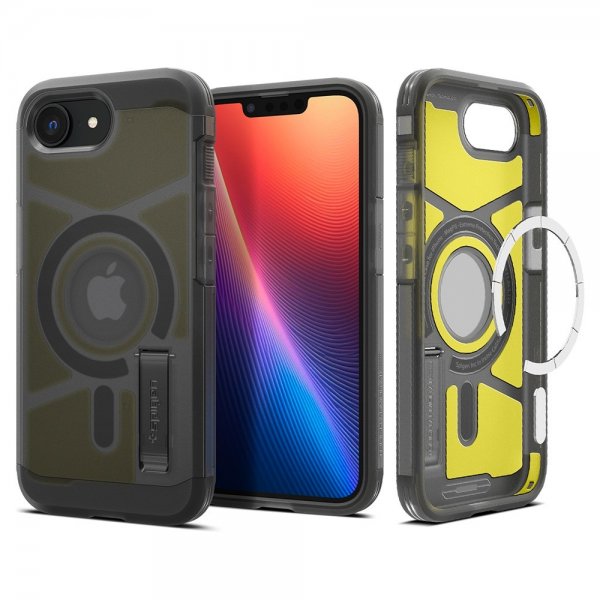 Spigen iPhone 16/17 Cover Tough Armor MagFit Frost Black