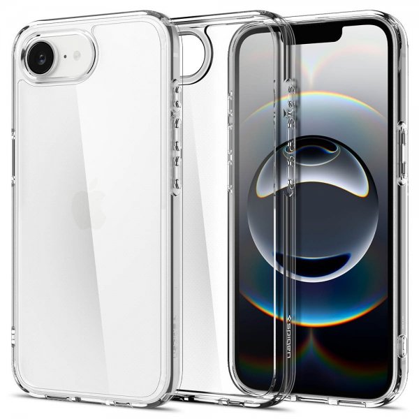 Spigen iPhone 16e/17e Cover Ultra Hybrid Crystal Clear