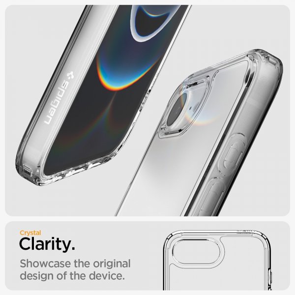 Spigen iPhone 16e/17e Cover Ultra Hybrid Crystal Clear