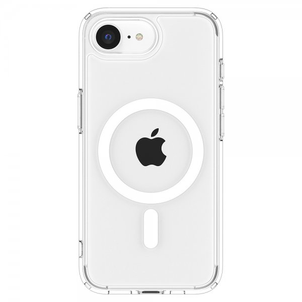 Spigen iPhone 16e/17e Cover Ultra Hybrid MagFit Klar Hvid