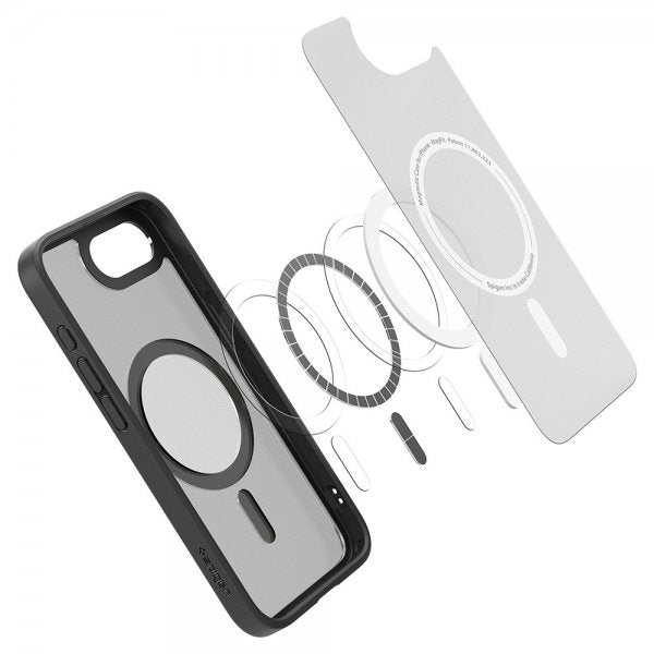 Spigen iPhone 16/17 Cover Ultra Hybrid MagFit Frost Black